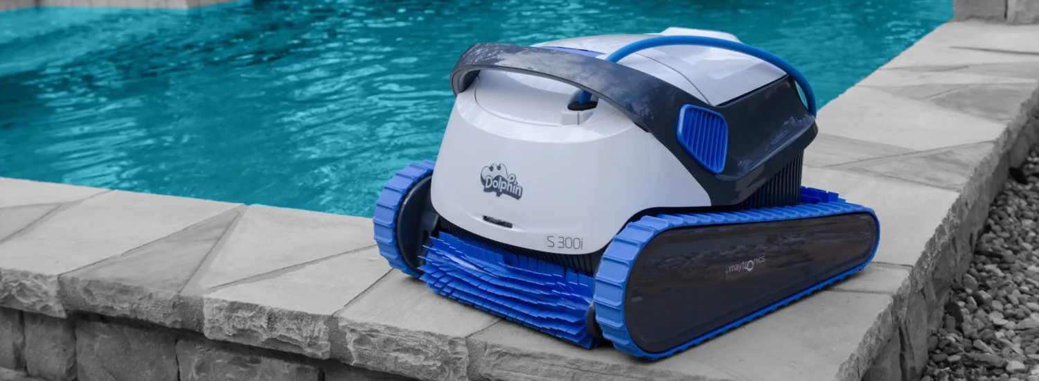 Odkurzacz basenowy automatyczny DOLPHIN S300i iot dno ściany